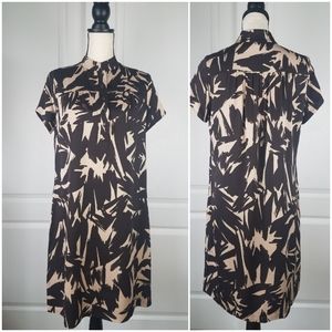 Diane von Furstenberg Silk Midi Shift Dress 10